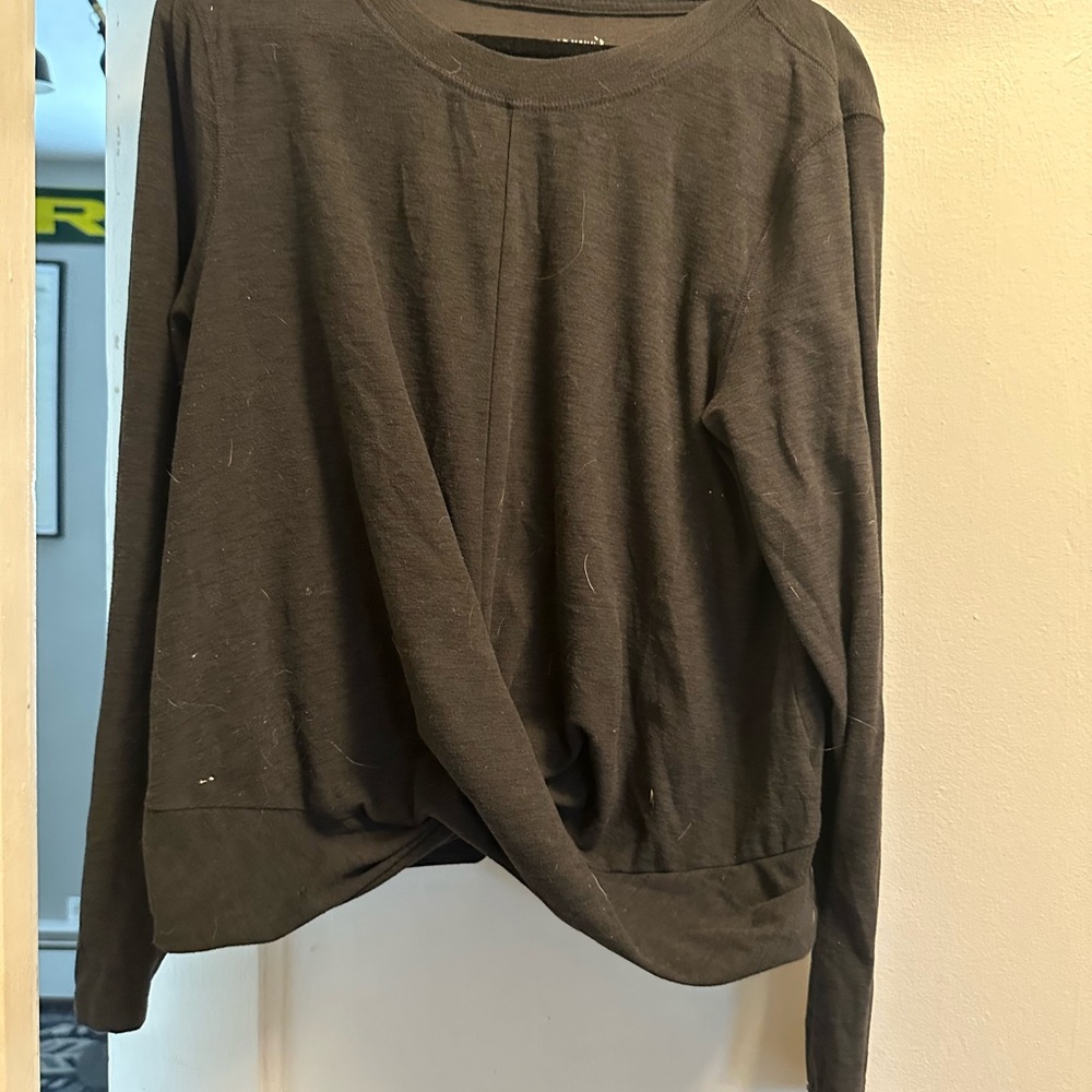 Old Navy Active Black Long Sleeve Top